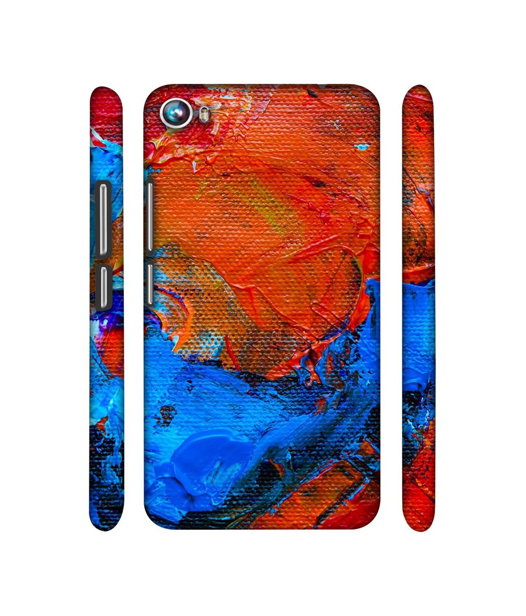 Amazon Brand - Solimo Designer Wax Color On Canvas 3D Printed Hard Back Case Mobile Cover for Micromax Canvas Fire 4 A107