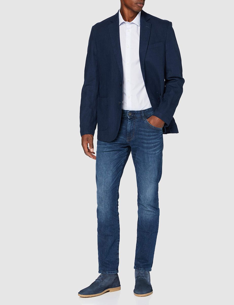 find. Men's Desert Boots, Blue Blue Jeans Suede, Womens 12