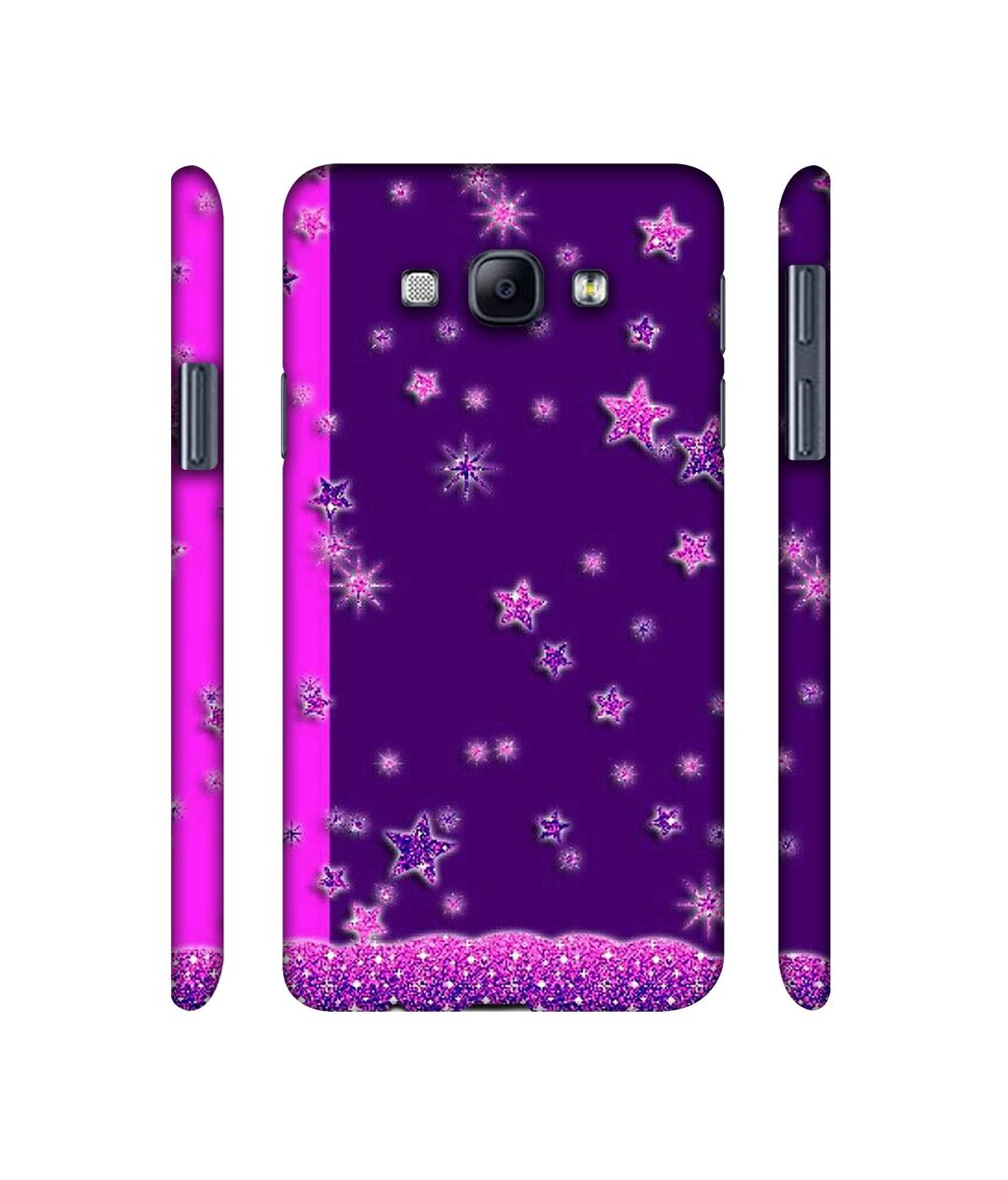 Amazon Brand - Solimo Designer Sparkling Stars 3D Printed Hard Back Case Mobile Cover for Samsung Galaxy A8