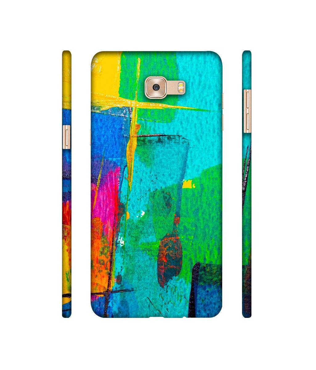 Amazon Brand - Solimo Designer Color Stokes 3D Printed Hard Back Case Mobile Cover for Samsung Galaxy C9 Pro