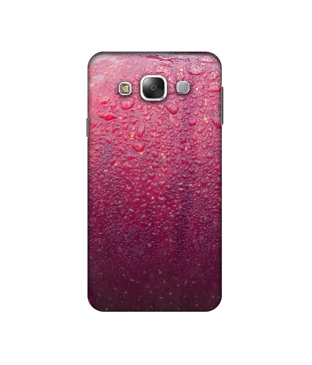 Amazon Brand - Solimo Designer Apple Texture 3D Printed Hard Back Case Mobile Cover for Samsung Galaxy E5