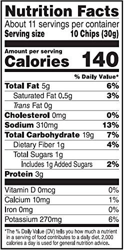 Wickedly Prime Organic Baked Pita Chips, Sea Salt, 12 Ounce