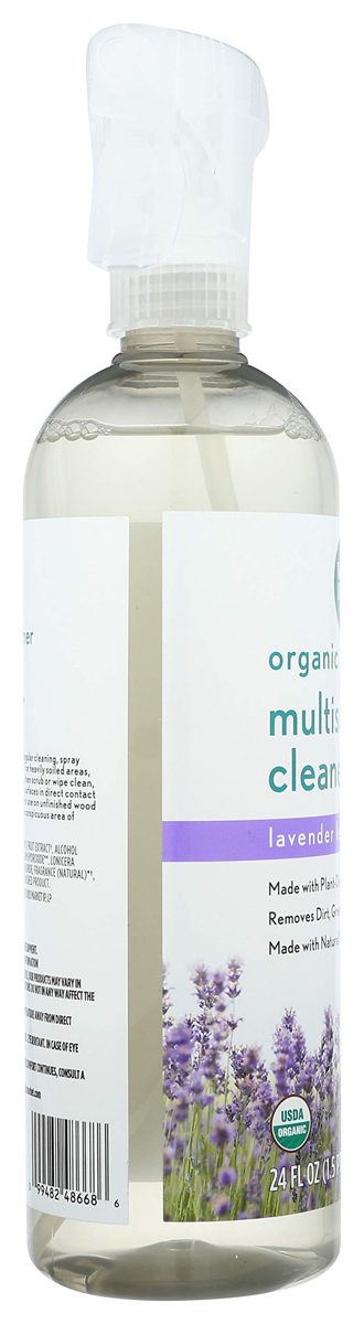 Whole Foods Market, Organic Multisurface Cleaner, Lavender Lemon, 24 Fl Oz