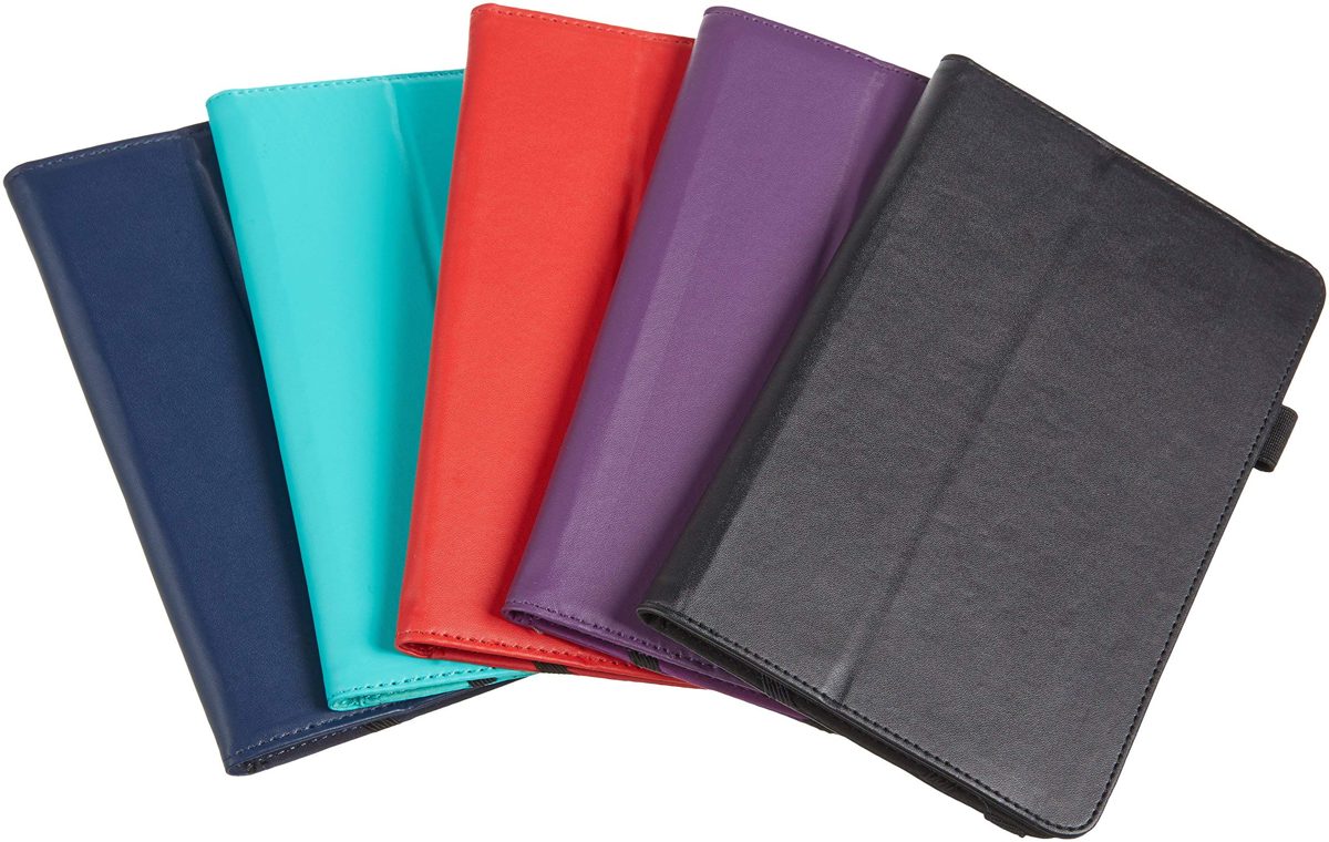 (Renewed) AmazonBasics Kindle Fire Standing Case,7" (2015 Model), Black