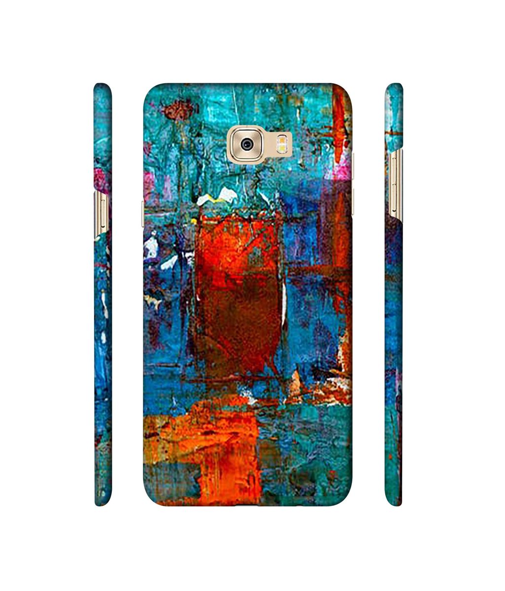 Amazon Brand - Solimo Designer Rectangle Color 3D Printed Hard Back Case Mobile Cover for Samsung Galaxy C7 Pro