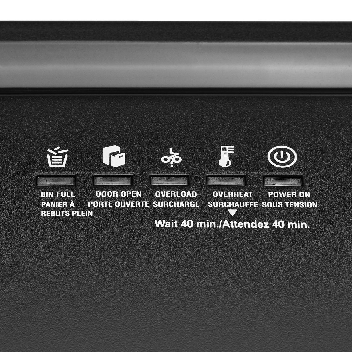 AmazonBasics 12-Sheet High-Security Micro-Cut Paper, CD, and Credit Card Shredder with Pullout Basket (Renewed)