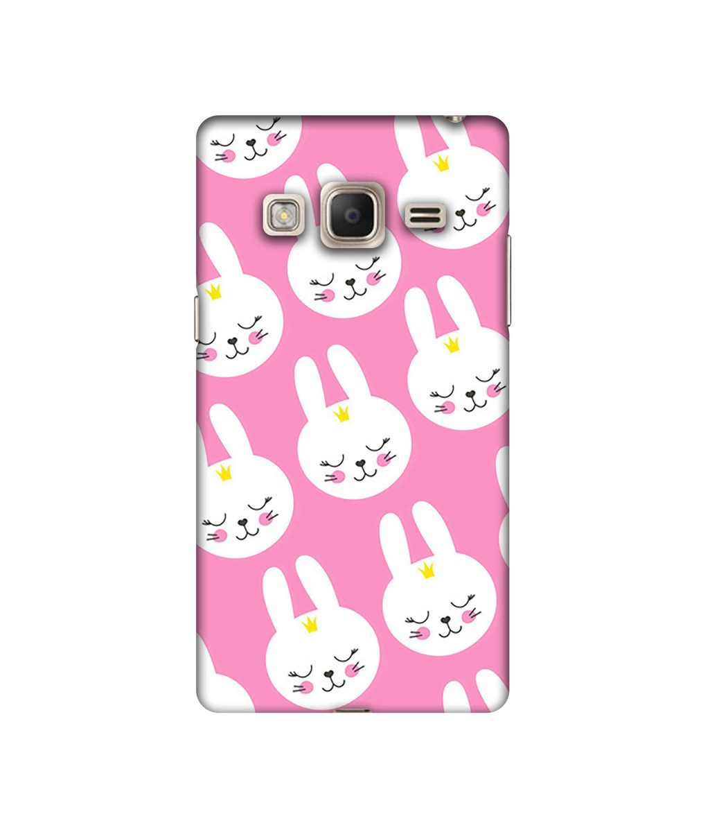 Amazon Brand - Solimo Designer Rabbit Pattern 3D Printed Hard Back Case Mobile Cover for Samsung Z3