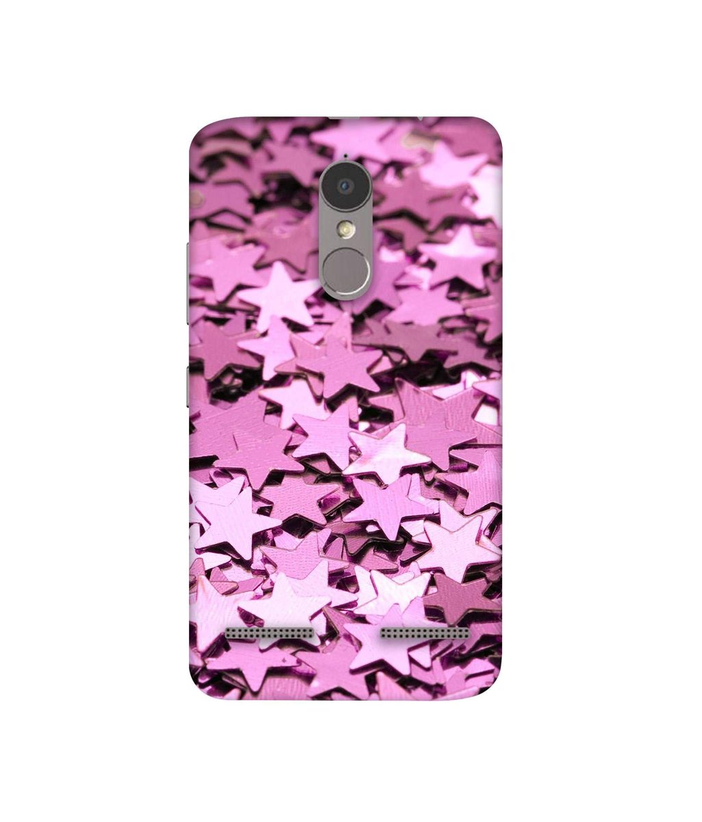 Amazon Brand - Solimo Designer Glitter Stars 3D Printed Hard Back Case Mobile Cover for Lenovo K6 Power