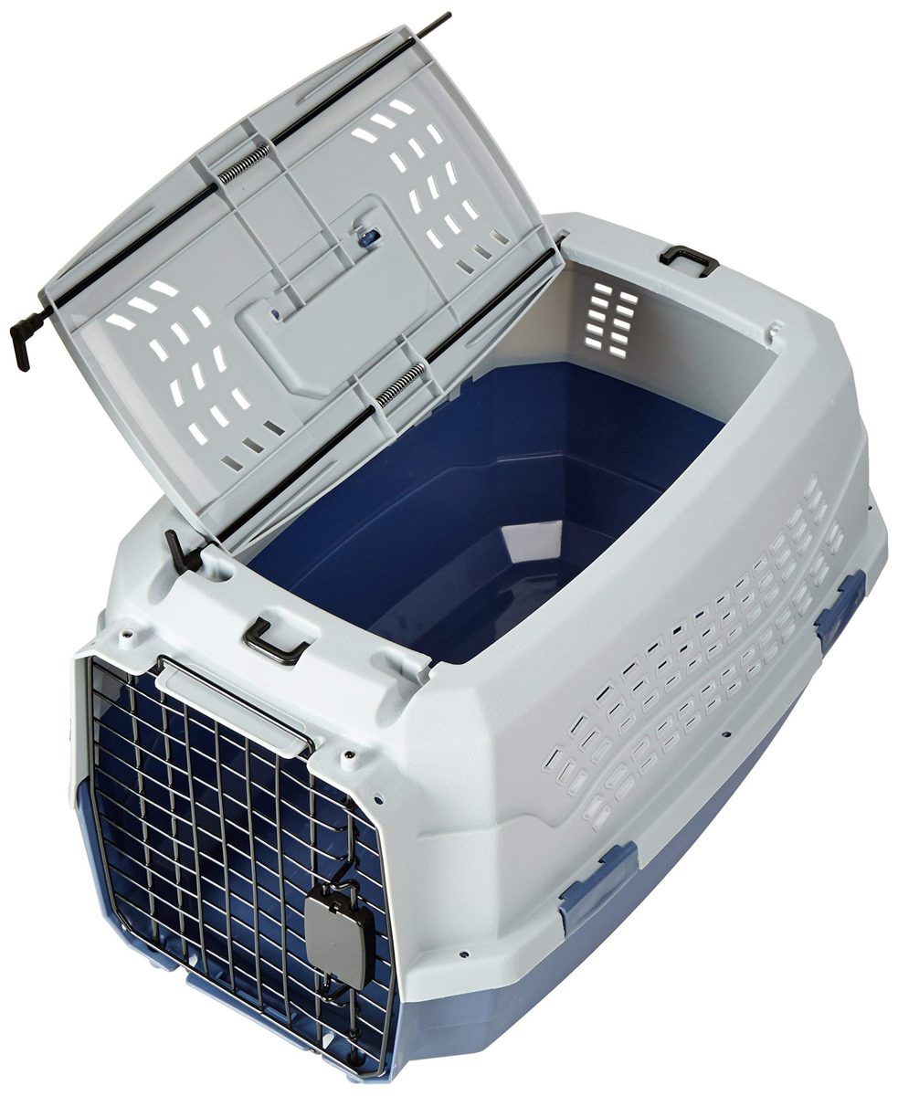AmazonBasics Two-Door Top-Load Pet Kennel