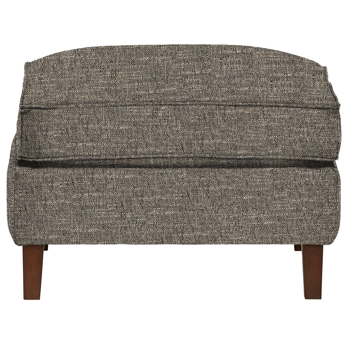 Amazon Brand – Rivet Lawson Modern Angled Ottoman, 27"W, Blackwood