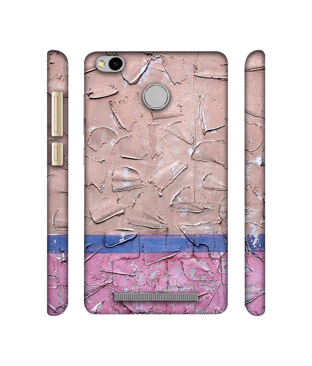 Amazon Brand - Solimo Designer Texture On Wall 3D Printed Hard Back Case Mobile Cover for Xiaomi Redmi 3S Prime