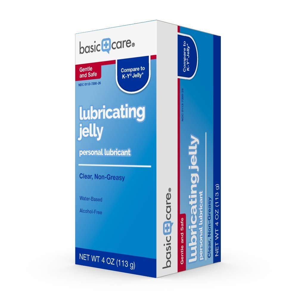 Amazon Basic Care Lubricating Jelly, 4 Ounce