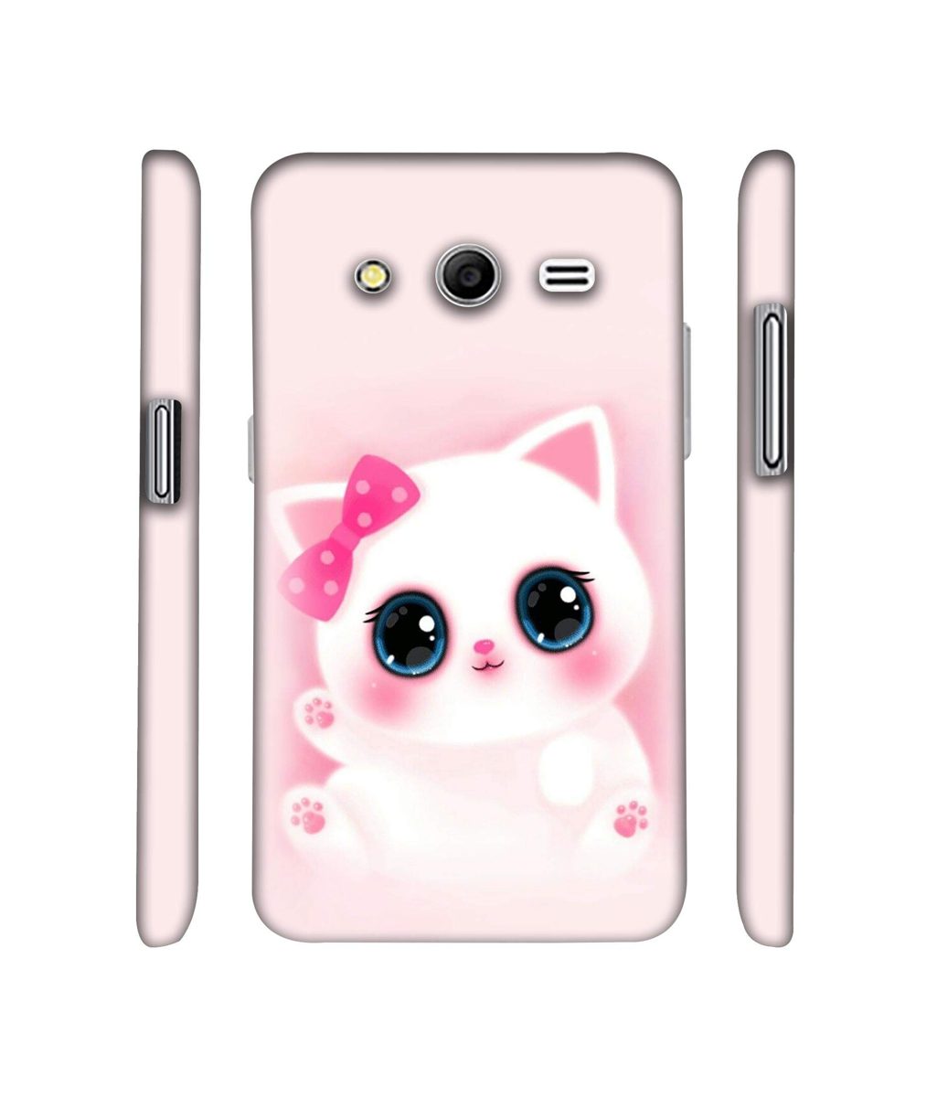 Amazon Brand - Solimo Designer Babby Kitty 3D Printed Hard Back Case Mobile Cover for Samsung Galaxy Core 2 G355H