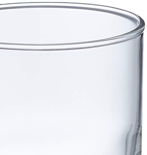 AmazonCommercial Old Fashion Rocks Whisky Glasses, 10 oz, Set of 12