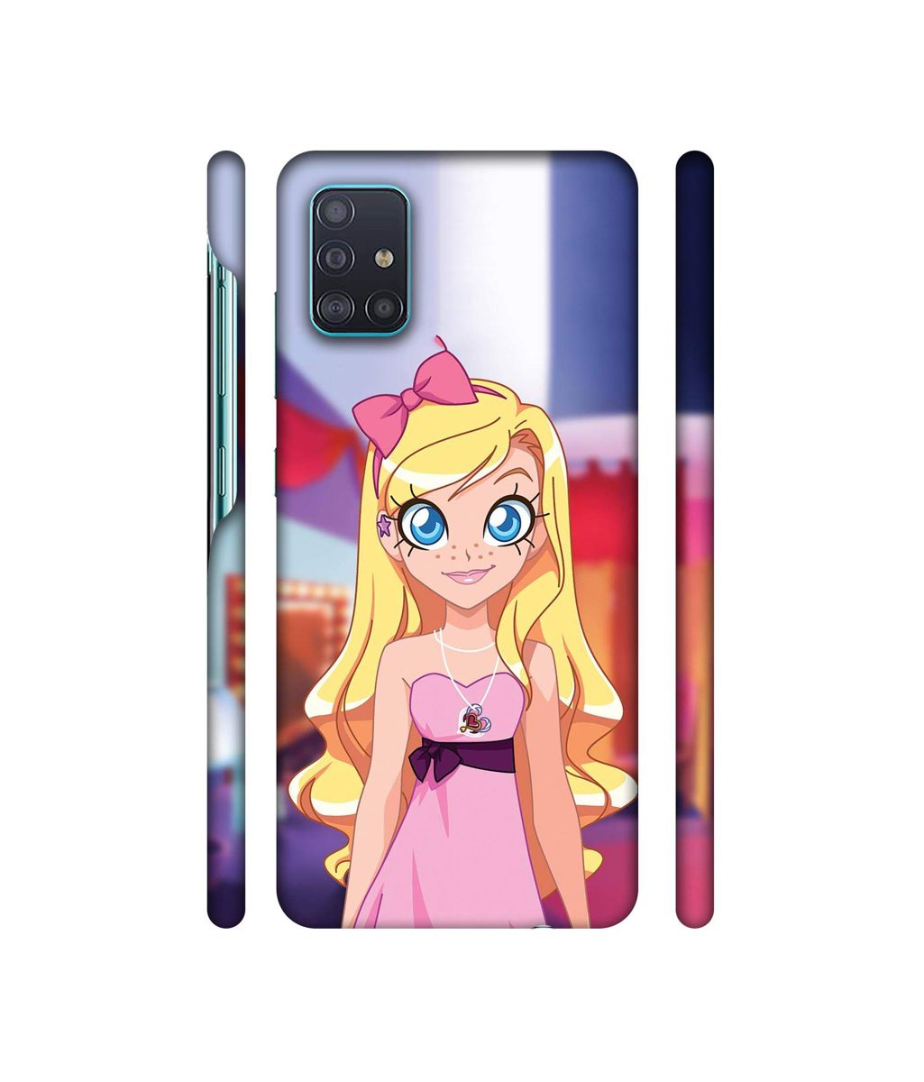 Amazon Brand - Solimo Designer Small Princess Vector 3D Printed Hard Back Case Mobile Cover for Samsung Galaxy A51
