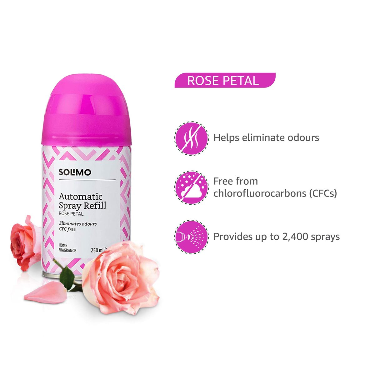 Amazon Brand - Solimo Automatic Air Freshener Refill
