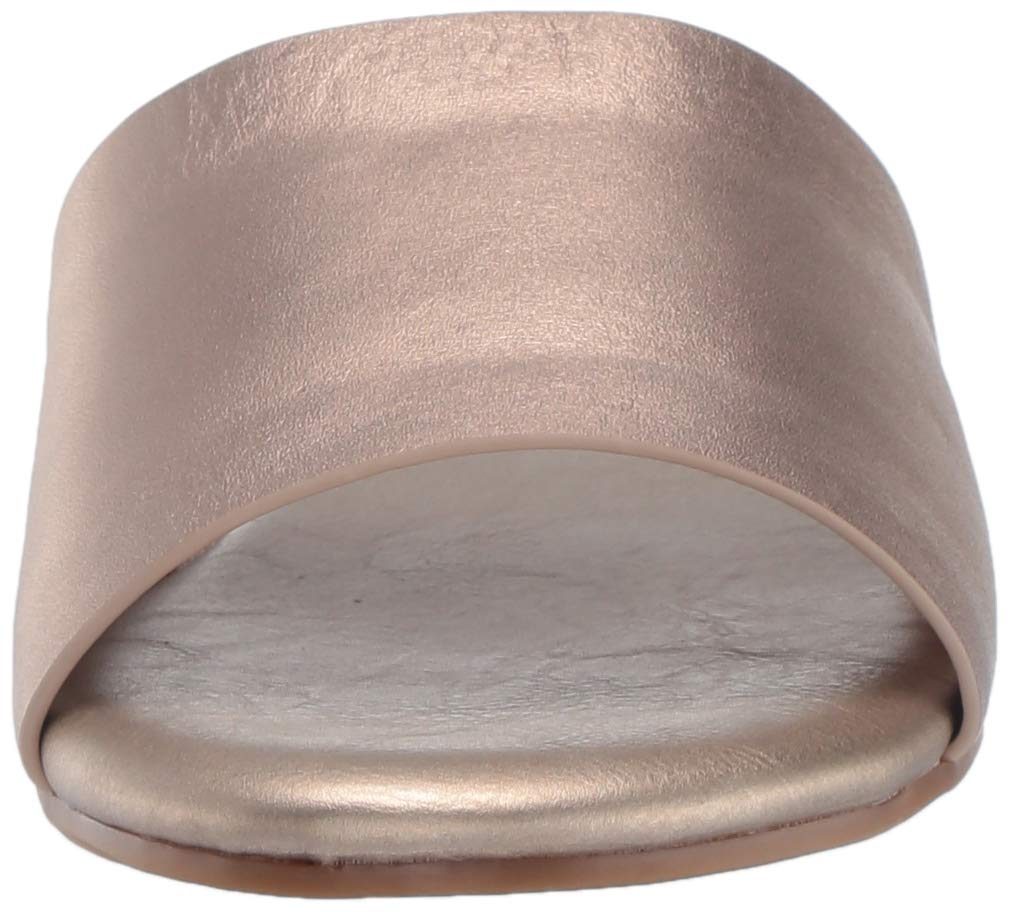 Amazon Brand - 206 Collective Women's Honn Leather Sal, Champagne Meic, 8.5 B US