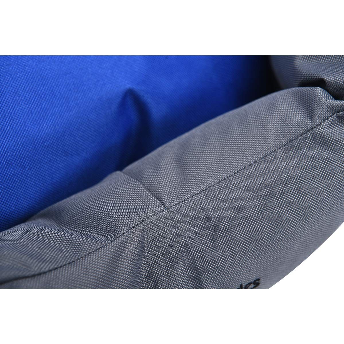AmazonBasics Water-Resistant Pet Bed for Small Dogs - Oval, Royal Blue, 22.8-Inch