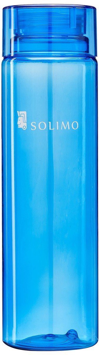 Amazon Brand - Solimo Water Bottle, 1000 ml, Set of 3, Blue