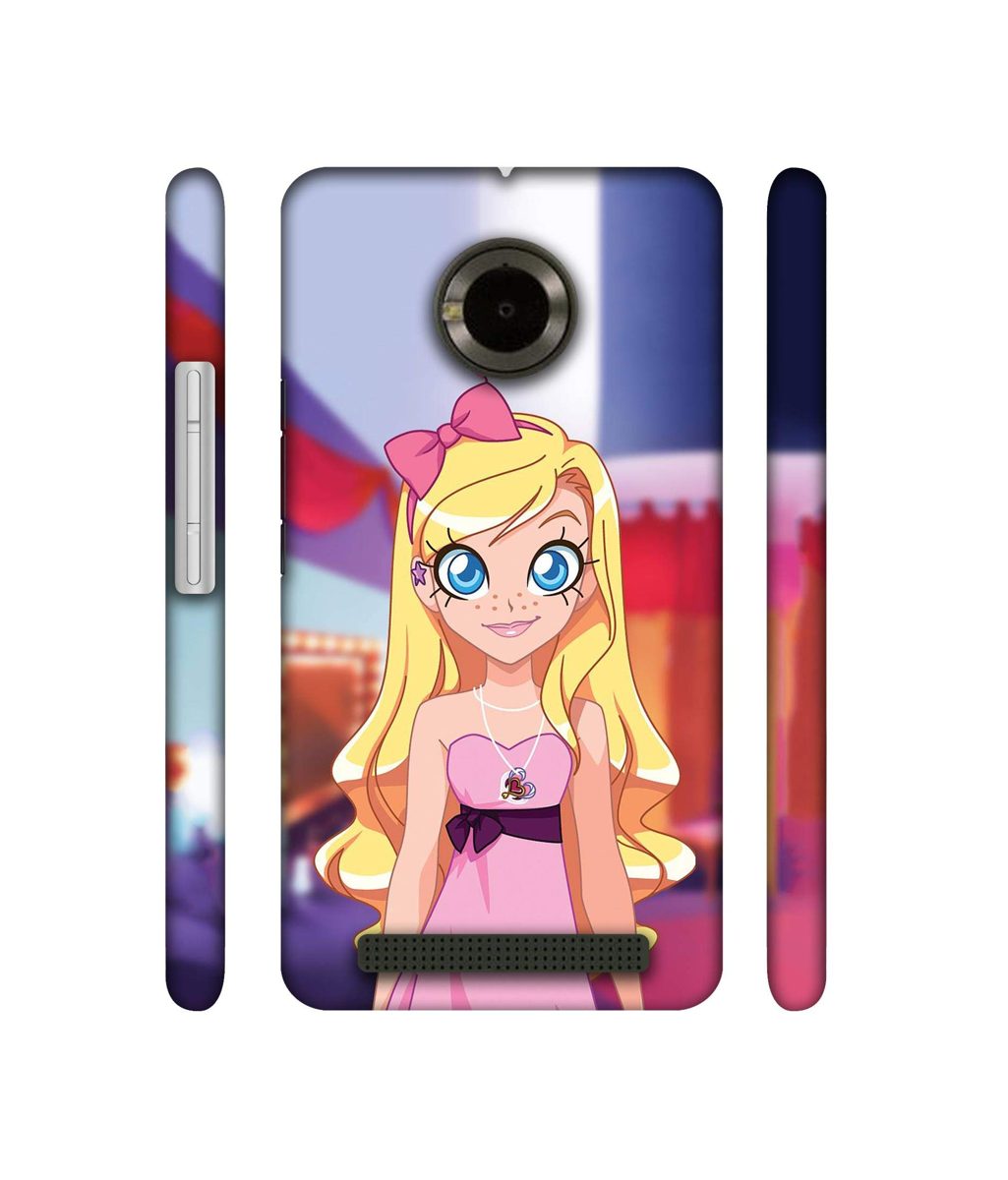 Amazon Brand - Solimo Designer Small Princess Vector 3D Printed Hard Back Case Mobile Cover for Micromax YU Yuphoria AQ5010 / AO5010