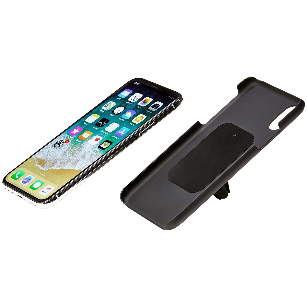 AmazonBasics Universal Air Vent Car Cell Phone Holder | 2-Pack