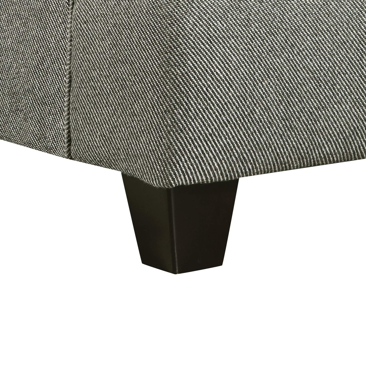 Amazon Brand – Stone & Beam Anne Marie Contemporary Sofa Couch, 91.5"W, Charcoal