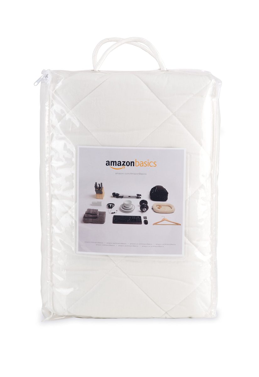 AmazonBasics Waterproof Quilted Mattress Protector