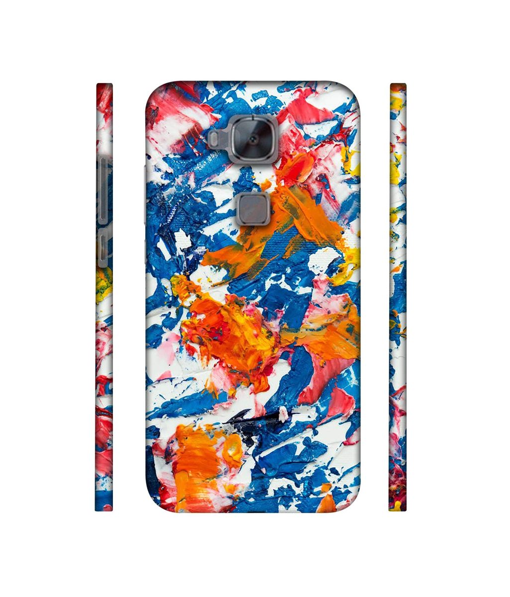 Amazon Brand - Solimo Designer Wax Color Mash On Canvas 3D Printed Hard Back Case Mobile Cover for Huawei G8