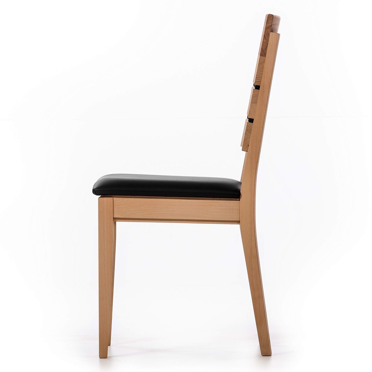 Alcove - Hayes - solid wooden chairs 2-piece set with padded seats, core beech