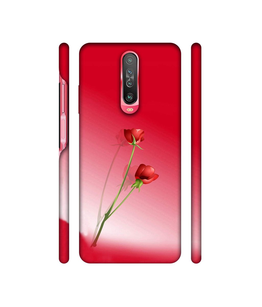 Amazon Brand - Solimo Designer Red Roses 3D Printed Hard Back Case Mobile Cover for Poco X2 / Mi Redmi K30