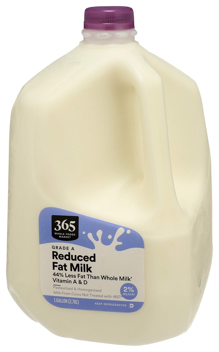365 EVERYDAY VALUE Reduced Fat 2% Milk, 128 FZ