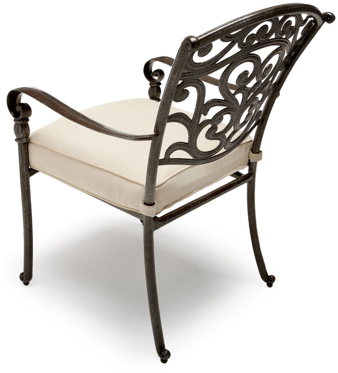 Strathwood Garden Furniture - St. Thomas Cast Aluminum Dining Armchairs Set of 2