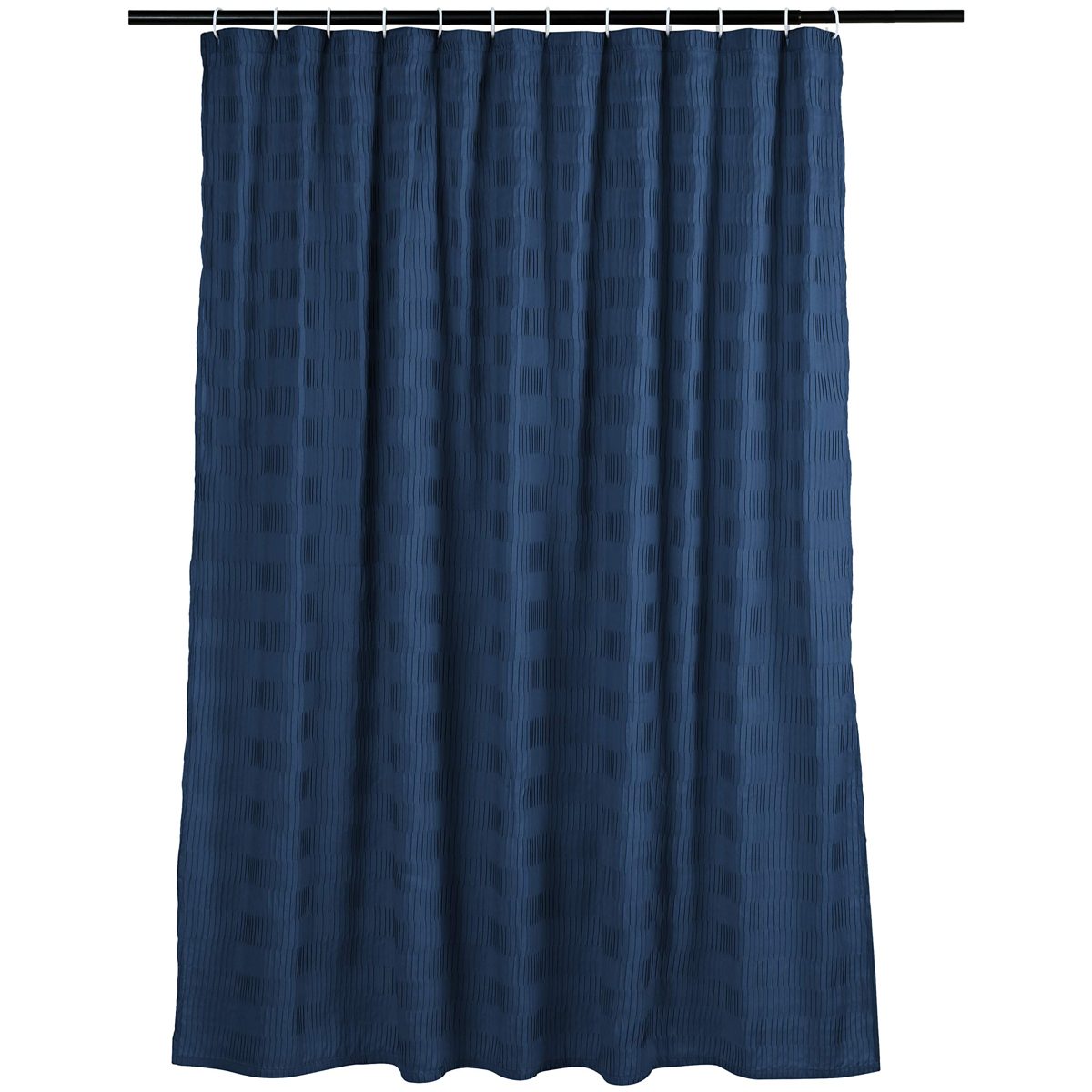 AmazonBasics Pleated Shower Curtain