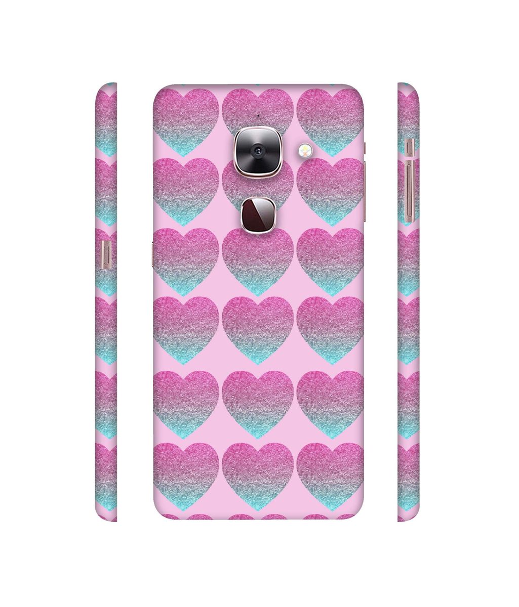 Amazon Brand - Solimo Designer Sparkle Heart Texture 3D Printed Hard Back Case Mobile Cover for LeEco Le Max 2