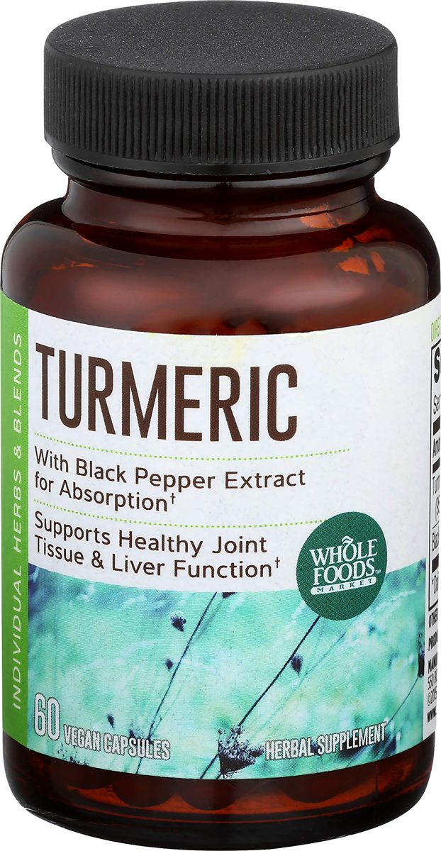 Whole Foods Market, Turmeric, 60 ct