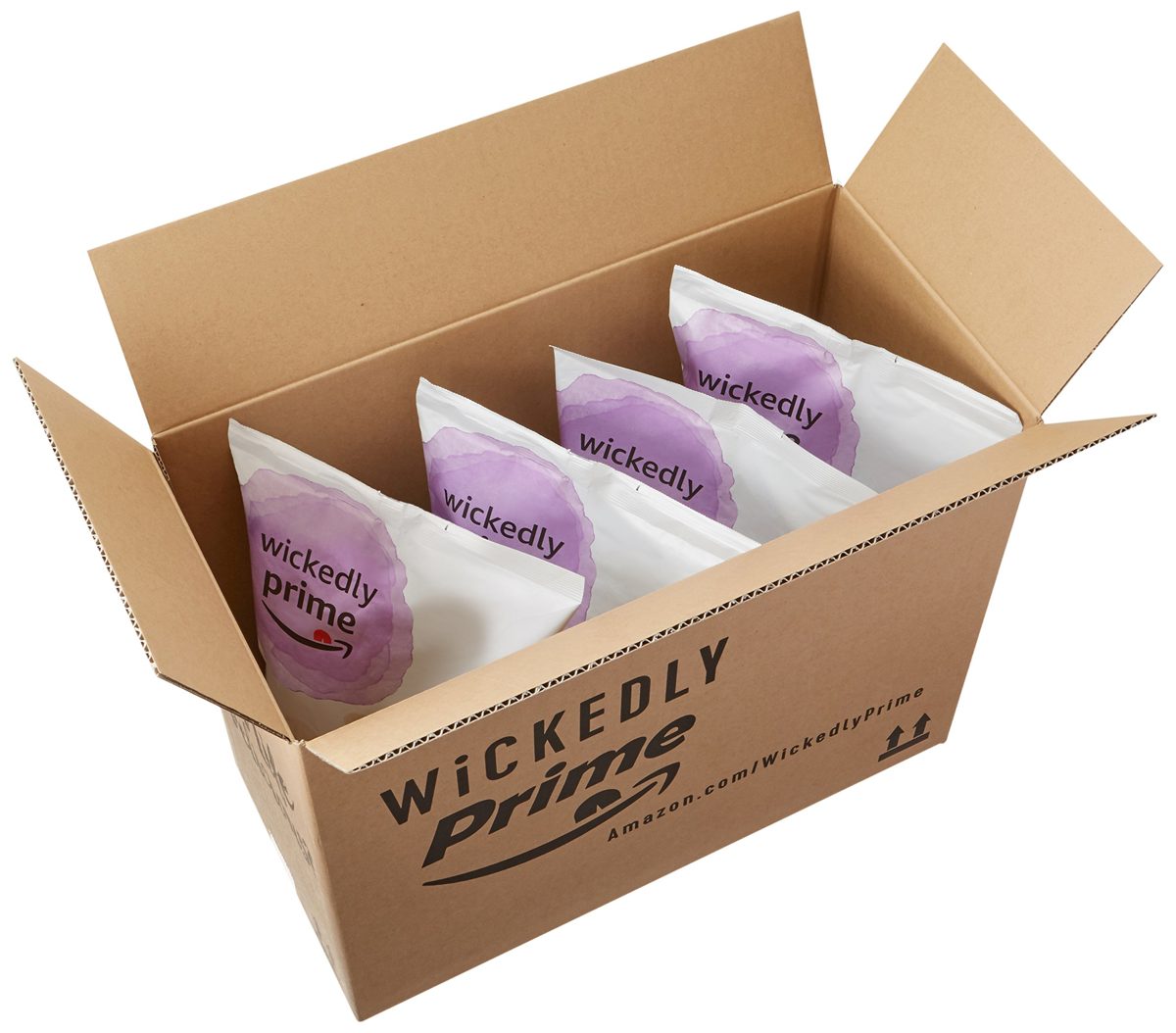Wickedly Prime White Cheddar Corn Puffs, 9 Ounce (Pack of 4)