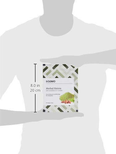 Amazon Brand - Solimo Amazon Brand - Solimo Herbal Henna, 200g