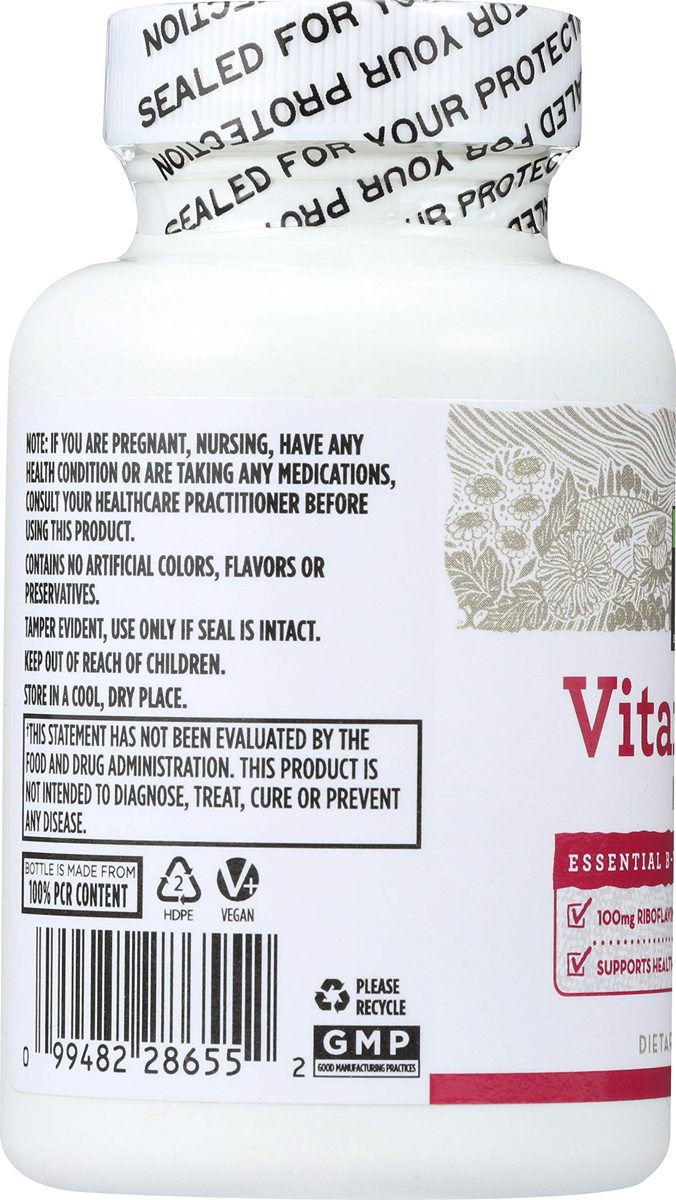 365 Everyday Value, Vitamin B2 100mg, 100 ct