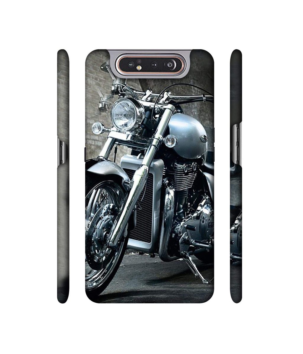 Amazon Brand - Solimo Designer Motorcycle 3D Printed Hard Back Case Mobile Cover for Samsung Galaxy A80