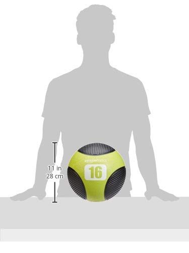 AmazonBasics Double Grip Type Medicine Ball - 10-Pound