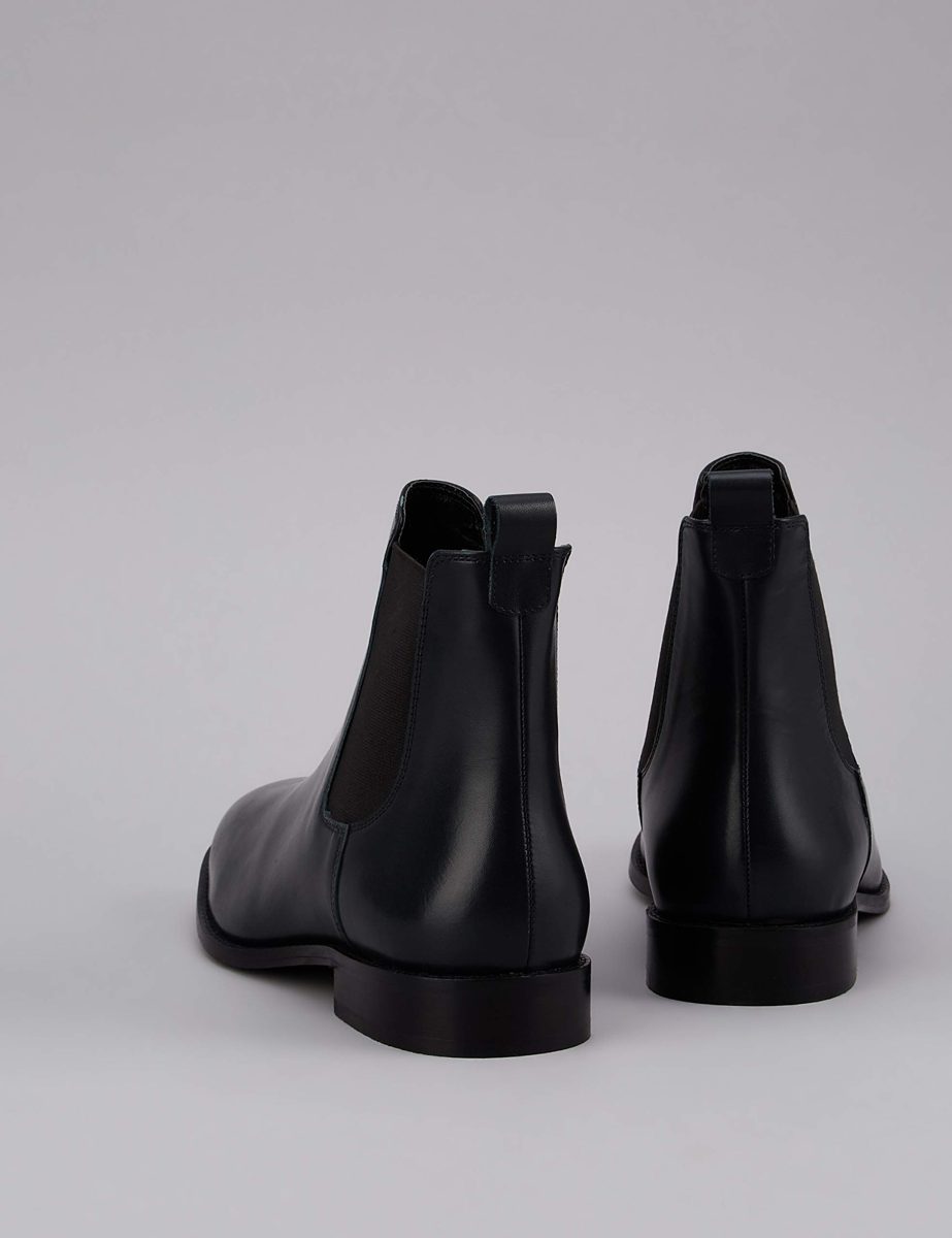 Amazon Brand - find. Women's Chelsea Boots, Blue Navy), US 7.5
