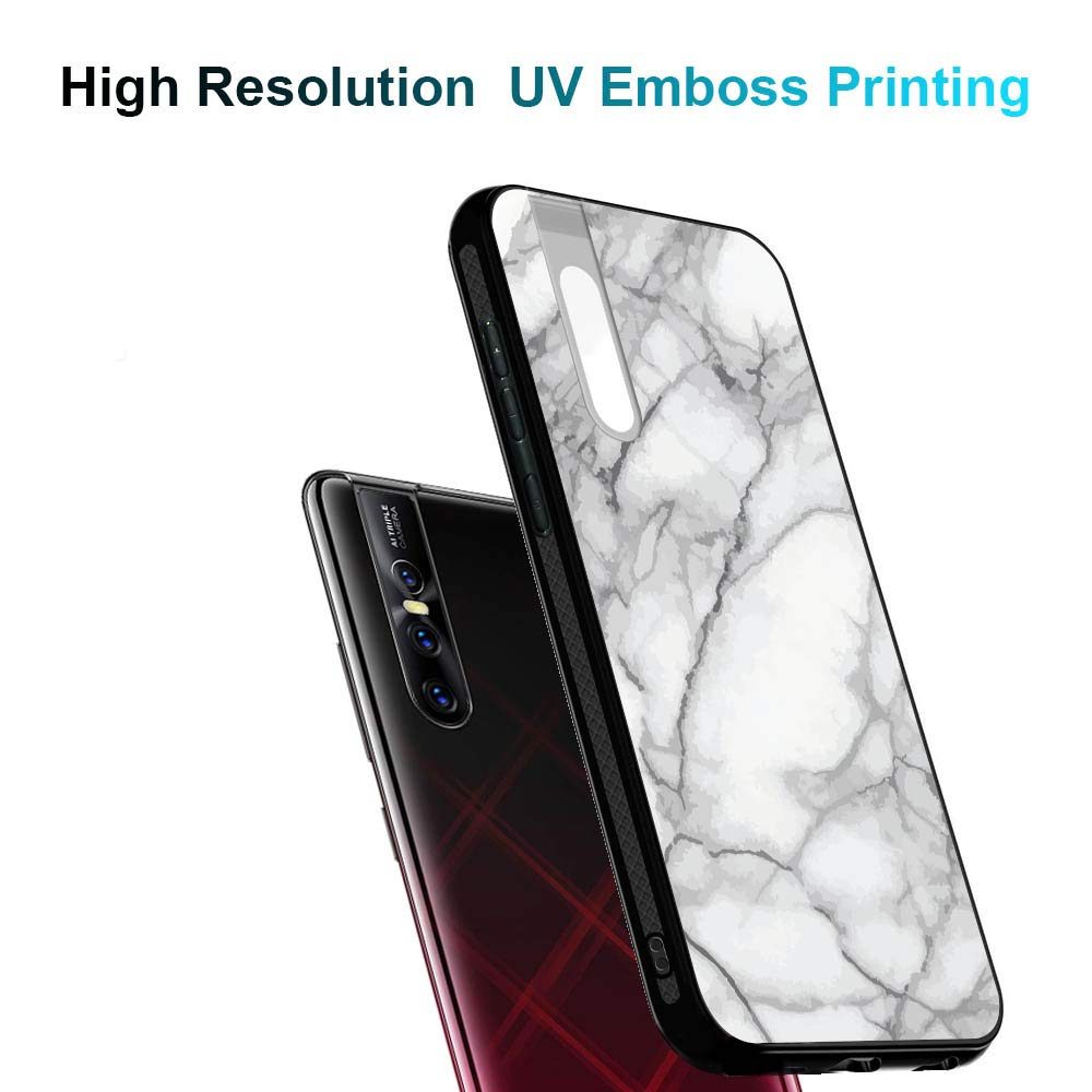 Amazon Brand - Solimo Designer Marble Printed Hard Back Case Mobile Cover forVivo V15 Pro (D223)