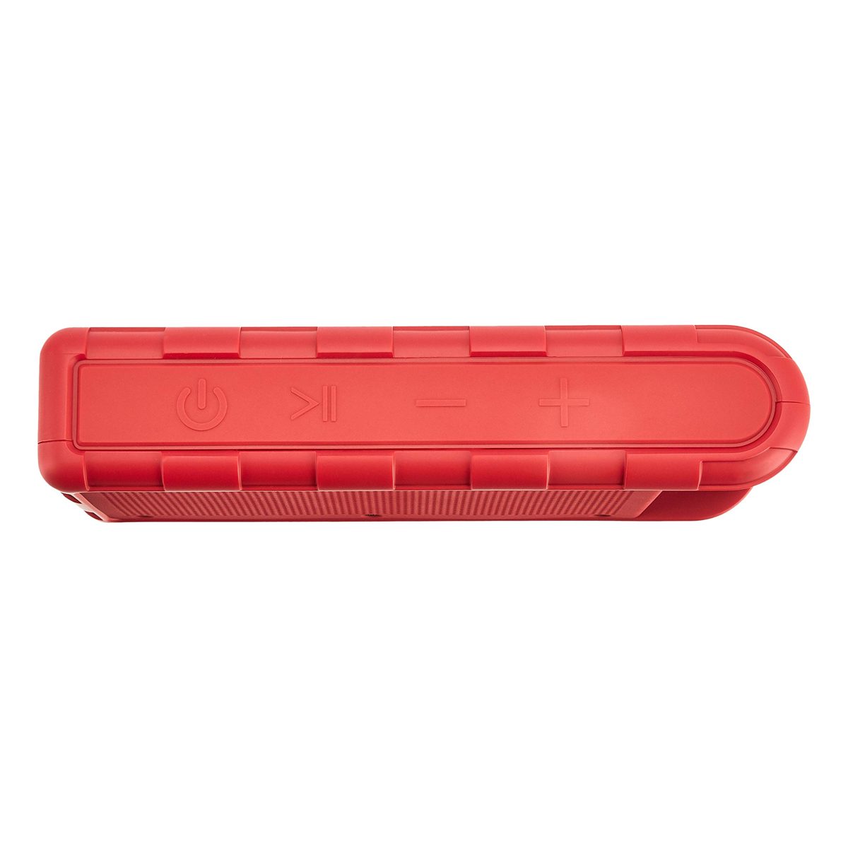 AmazonBasics Portable Outdoor IPX5 Waterproof Bluetooth Speaker - Red, 15W