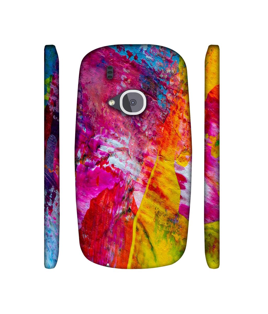 Amazon Brand - Solimo Designer Multicolour Texture 3D Printed Hard Back Case Mobile Cover for Nokia 3310