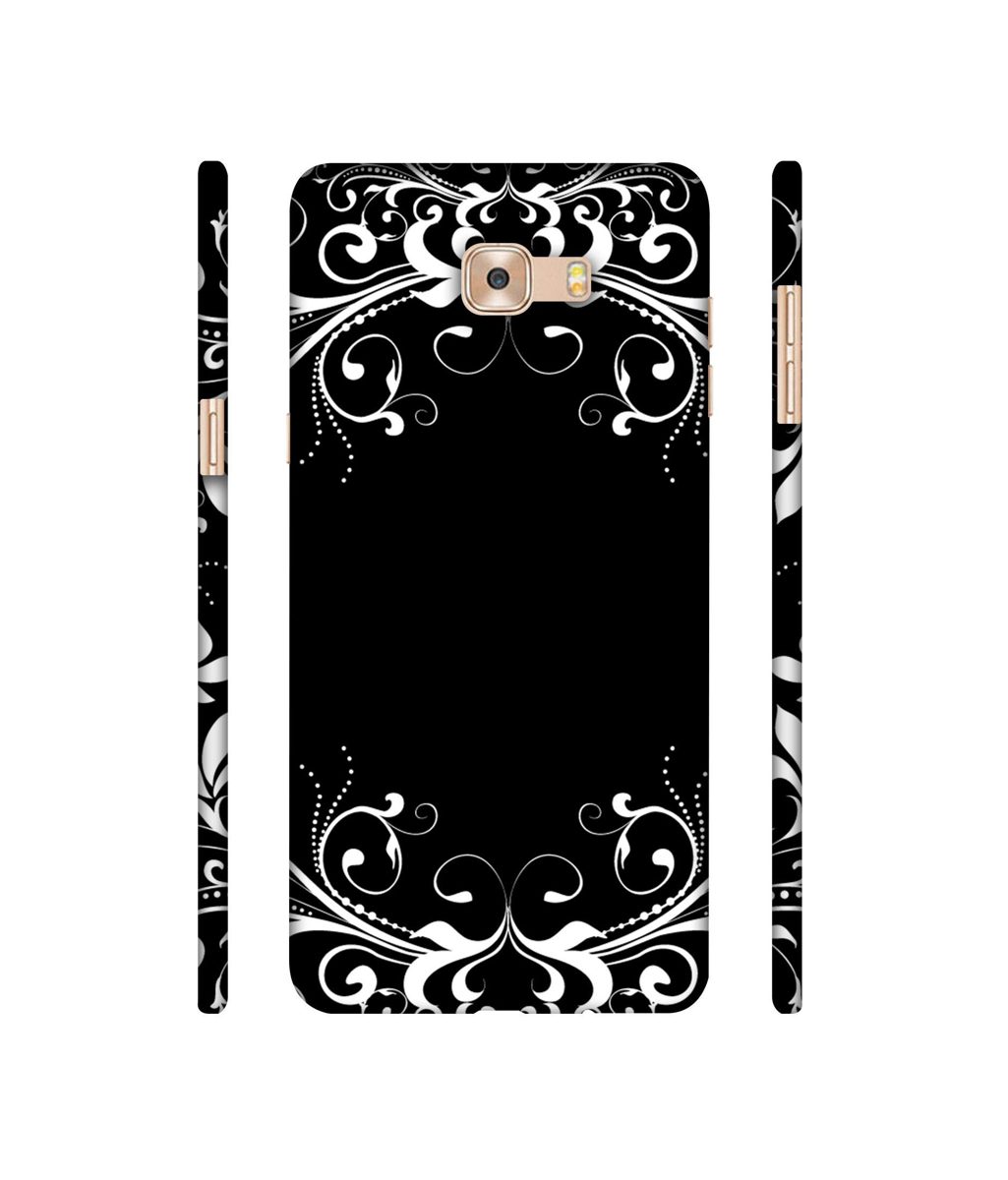Amazon Brand - Solimo Designer Round Flower Crown 3D Printed Hard Back Case Mobile Cover for Samsung Galaxy C9 Pro