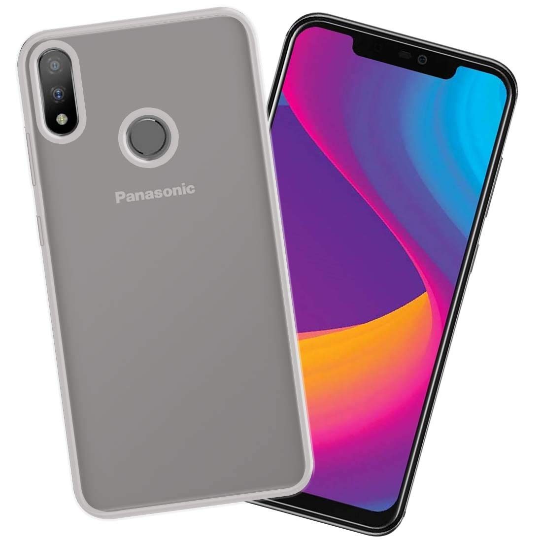 Amazon Brand - Solimo Mobile Cover for Panasonic Eluga X1 (Soft & Flexible Back Case), Transparent