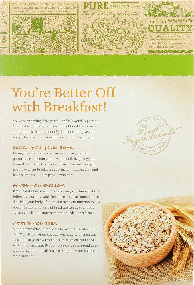 365 Everyday Value, Organic Oat & Honey Granola, 17 oz
