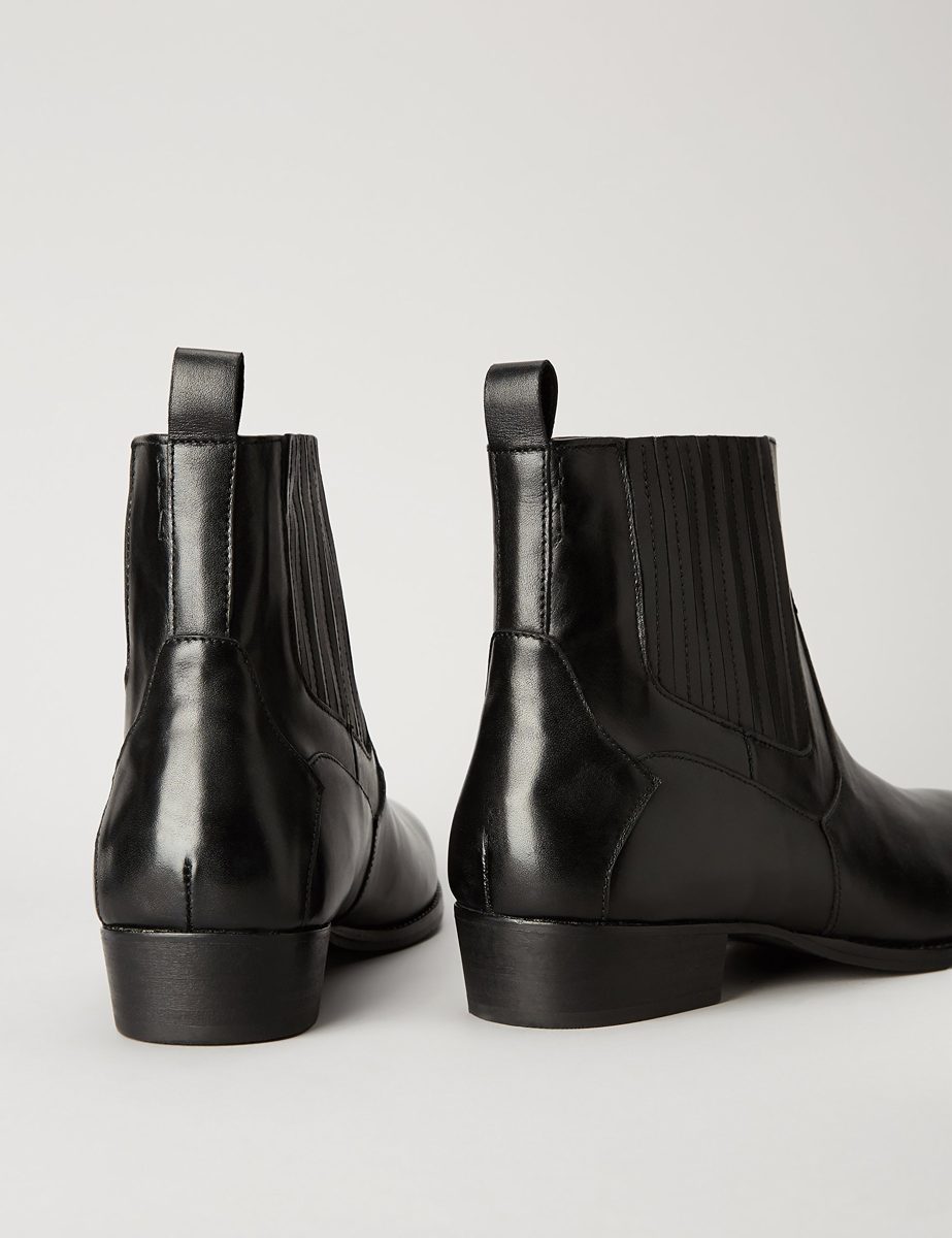 Amazon Brand - find. Men’s Carlisle Chelsea Boots, Black, US 7