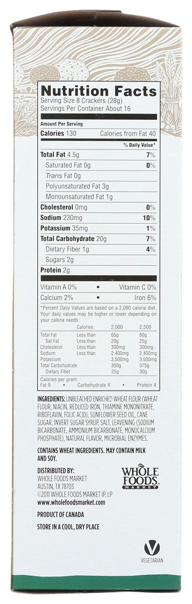 365 Everyday Value, Snack Crackers, 16 oz