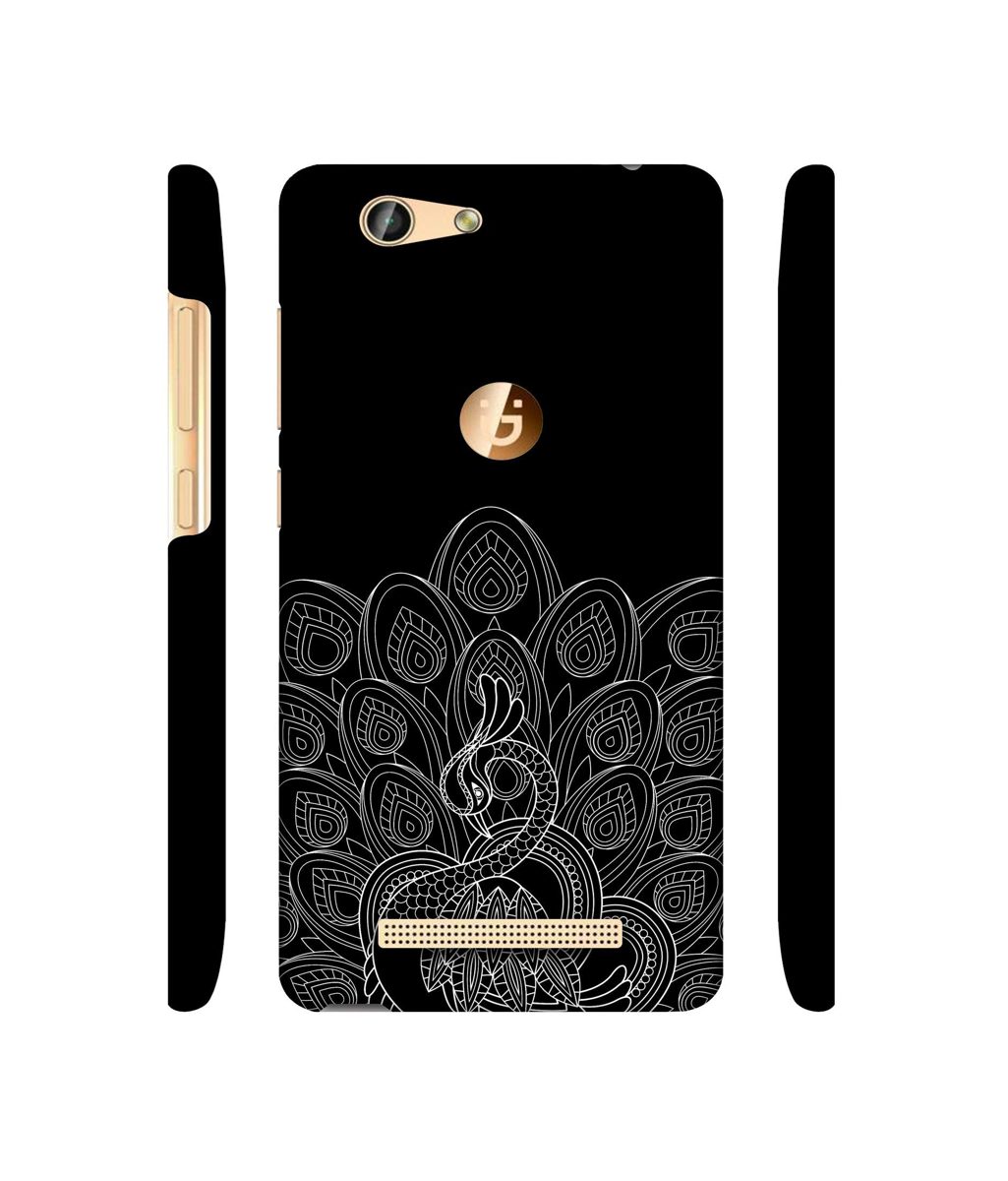 Amazon Brand - Solimo Designer Peacock Pattern 3D Printed Hard Back Case Mobile Cover for Gionee F103 Pro